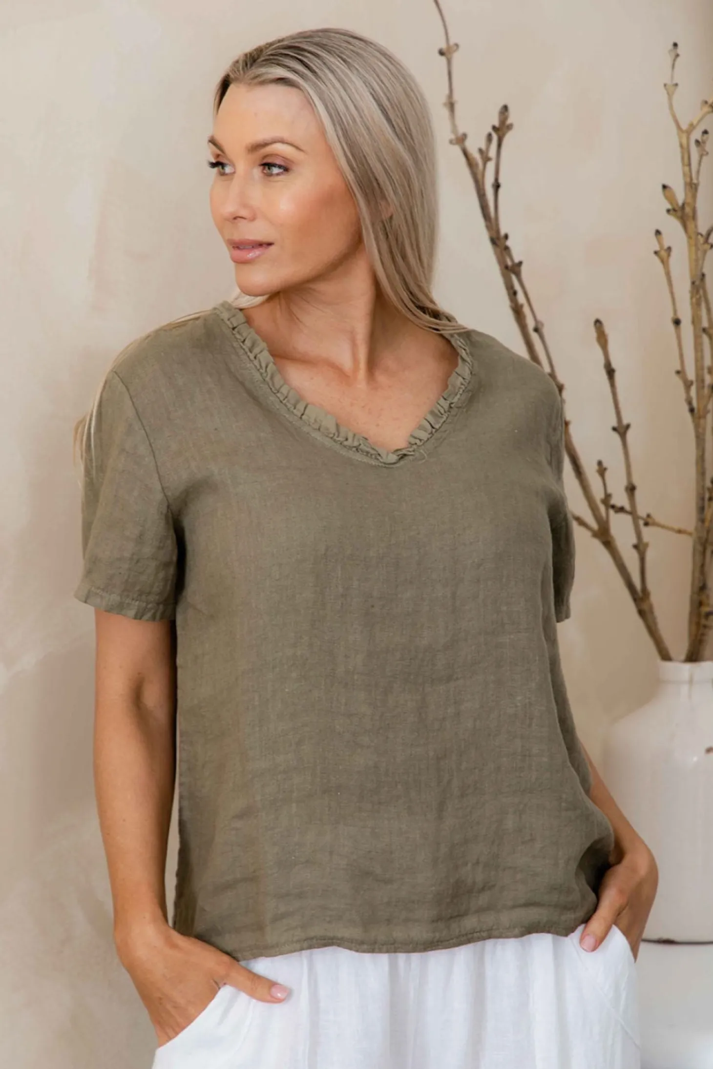 Abruzzi Top - Slate - IC54