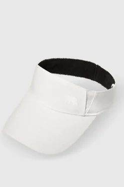 Aces Linen Visor - White - RB16