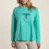 Alice Long Sleeve Tee - Jade - TT34