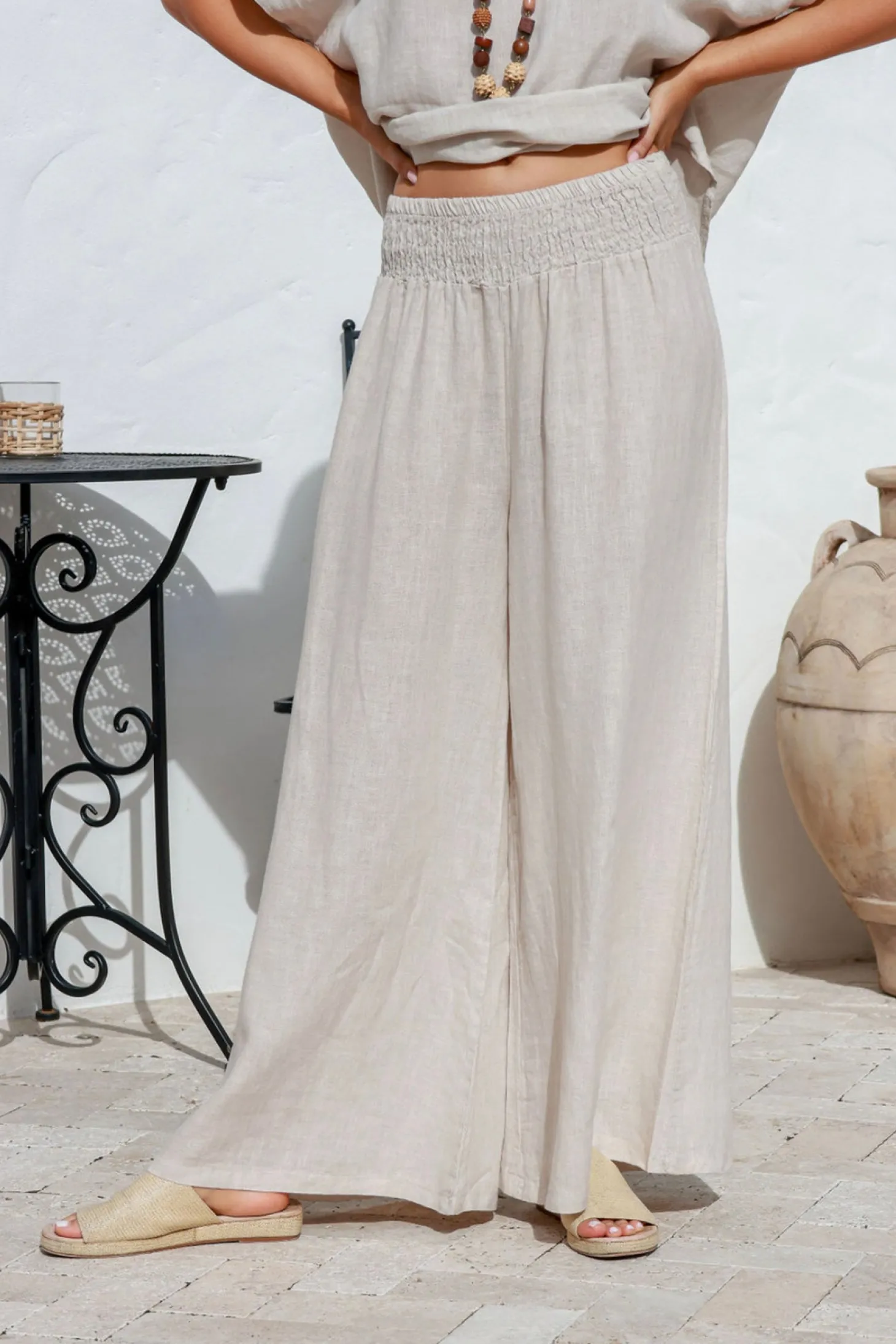 Amara Pant - Sand - IC22