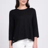 An Eye For Detail Top - Black - F54