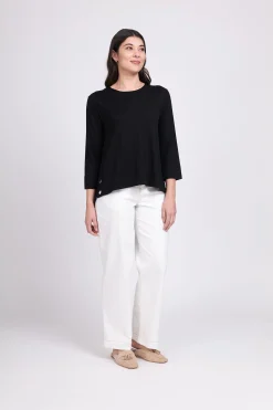 An Eye For Detail Top - Black - F54