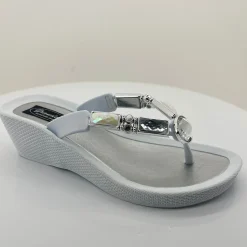 Bamboo Wedge - White - GC5