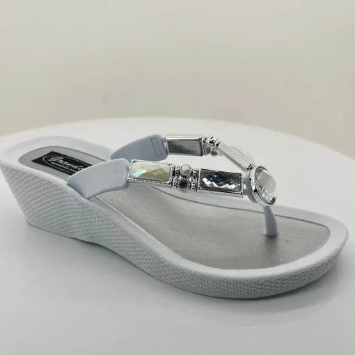 Bamboo Wedge - White - GC5