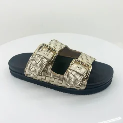 Blair Sandal - Washed Gold -HS8