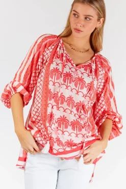 Blakely Top - Melon - LL46