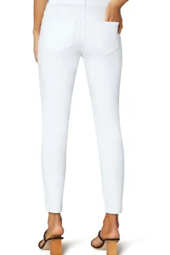 Bright White Gia Glider Ankle Jean - AT8