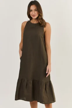 Brooklyn Dress - Espresso - OJ15