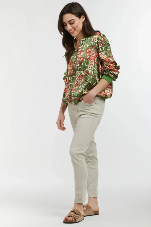 Cafe Jacket - Green - IS24