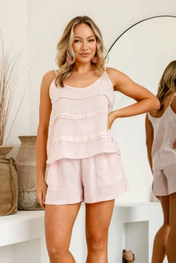 Caldo Singlet - Blush - FA19