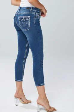 Chelsea Crop Taper Jean - NLJ26