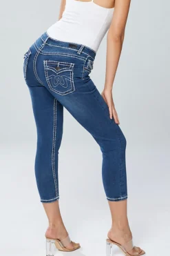 Chelsea Crop Taper Jean - NLJ26