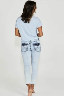 Chelsea-S Taper Crop Jean - NLJ29