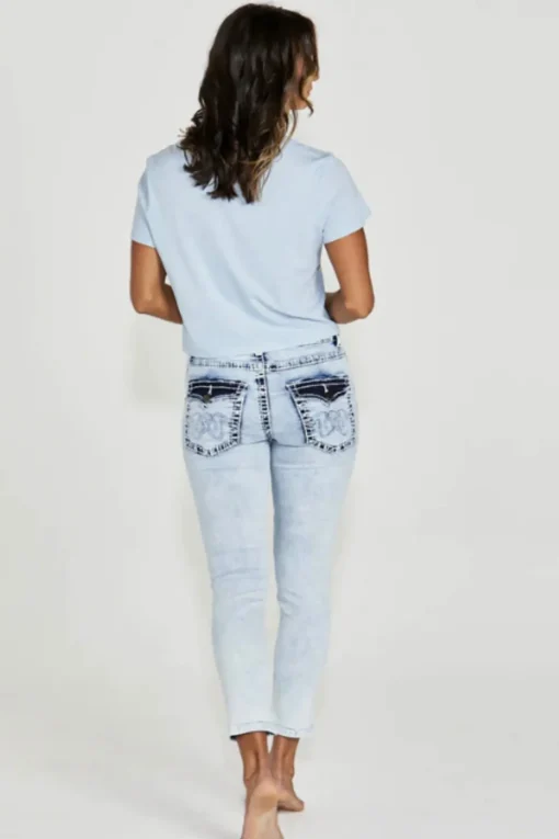 Chelsea-S Taper Crop Jean - NLJ29