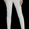 Classic Button Jeans - Beige - IS10