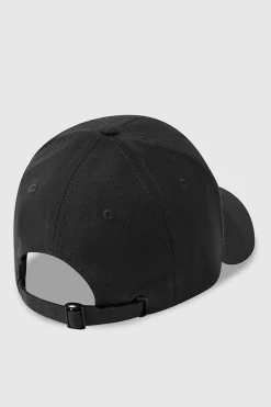 Cleo Bear Linen Cap - Black - RB13