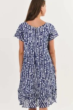 Corindi Cotton Dress - Freshwater Pearl - N4