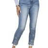 Diamond Flower Jeans | FL25