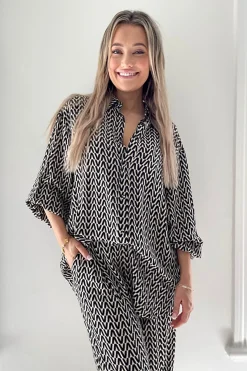 Drew BamBoo Shirt - Geo - SO11