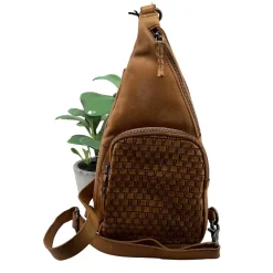 Eliza Crossbody Bag - Tan - ML11