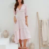 Emily Dress - Blush - IC40