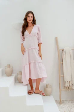 Emily Dress - Blush - IC40