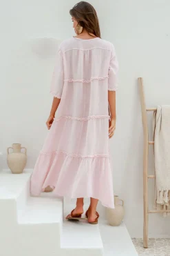 Emily Dress - Blush - IC40