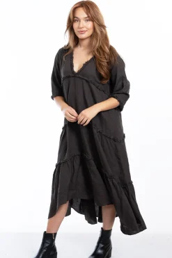 Emily Dress - Chocolate - IC40