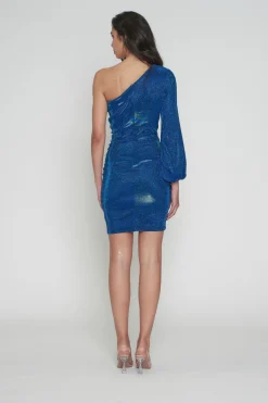 Emmie One Sleeve Dress - Moon Shadow - ROM13