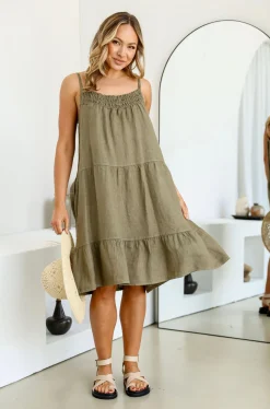 Flirty Dress - Slate - FA28