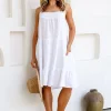 Flirty Dress - White - FA28