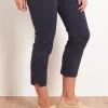 Fuss Free Capri - Navy - F4