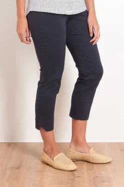 Fuss Free Capri - Navy - F4