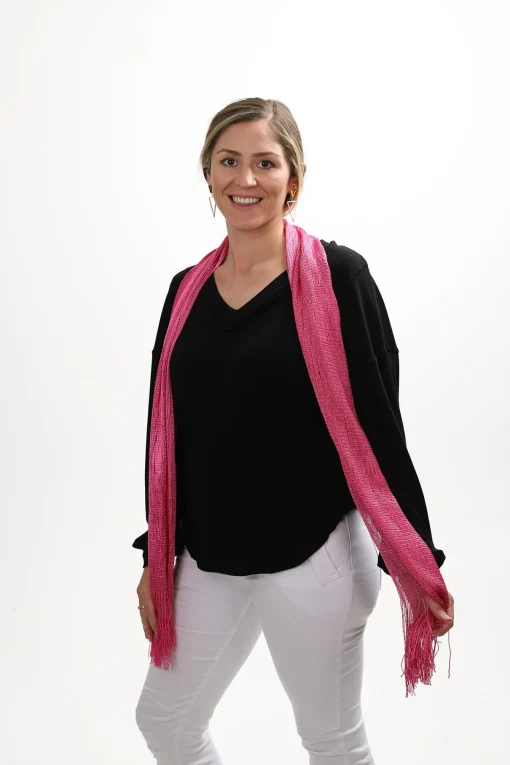 Gatsby Shawl | Hot Pink | SR165