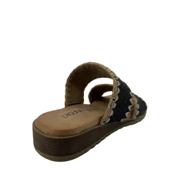 Gister Slide - Black & Beige - LQ5