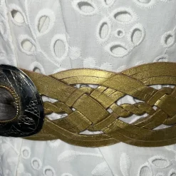Gold Woven Belt - M55