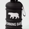 H2O Bear Water Bottle - Black - RB10