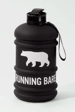 H2O Bear Water Bottle - Black - RB10