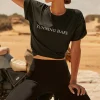 Hollywood Relaxed Tee - Black - RB7