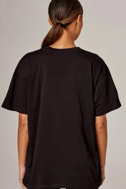 Hollywood Relaxed Tee - Black - RB7