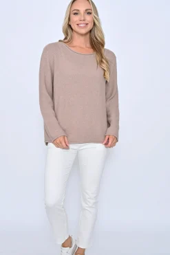 HoneyComb Knit -Mocha - CC10