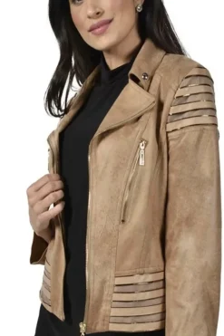 Jasmine Jacket - Beige - FL58