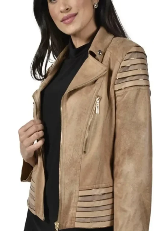 Jasmine Jacket - Beige - FL58