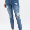 Jazzed Up Jeans - Denim - FL54