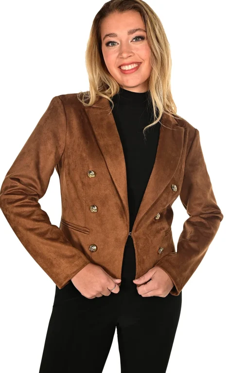 Jazzlyn Jacket - Cognac - FL87