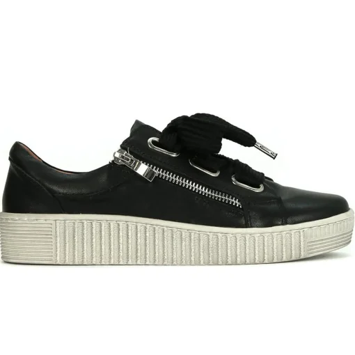 Jovi Leather Sneaker - Black - ES8