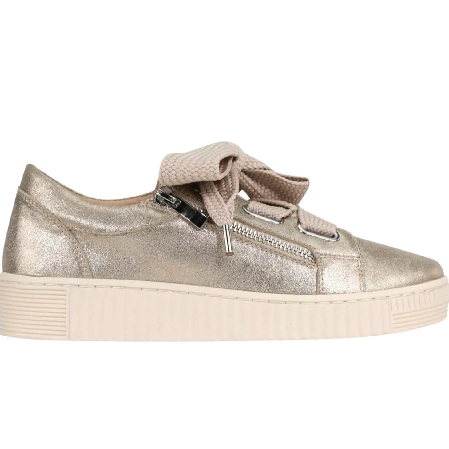 Jovi Leather Sneaker - Champagne - ES11