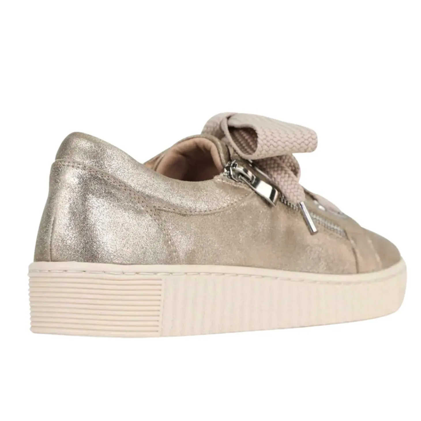 Jovi Leather Sneaker - Champagne - ES11