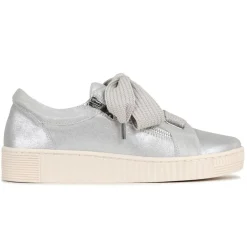 Jovi Leather Sneaker - Silver -ES11