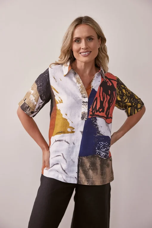 Kabuki Tunic Top - Print - SS13